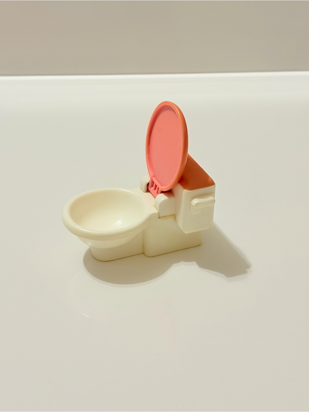 1990s Fisher Price Loving Family Toilet Replacement Furniture